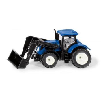 SIKU Blister - New Holland traktor homlokrakodóval kép