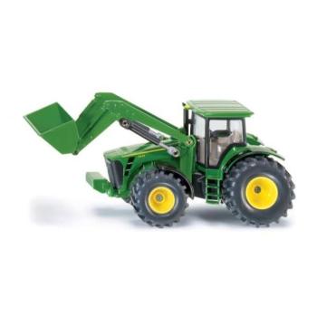 SIKU Farmer - John Deere traktor homlokrakodóval, 1:50 kép