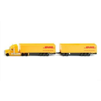 SIKU Super - DHL teherautó utánfutóval 1:87 kép