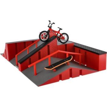Skatepark - rámpák, ujjkerék, műanyag ujjgördeszka dobozban kép
