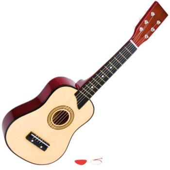 Small Foot Gyerekjáték fa natúr gitár kép