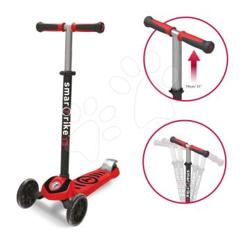 smarTrike gyerek roller T5 T-lock rendszer 3 éves kortól 2010500 piros kép