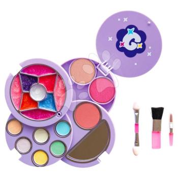 Sminkpaletta valódi szemhéjpúderekkel tokban Glam Compact Makeup Palette Smoby tükörrel 6 évtől kép