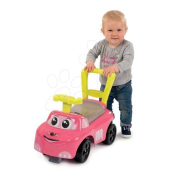 Smoby bébitaxi Auto Fille 2in1 443016 rózsaszín kép