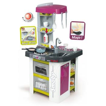 Smoby elektronikus játékkonyha gyerekeknek Tefal Studio Bubble 311027 lila kép
