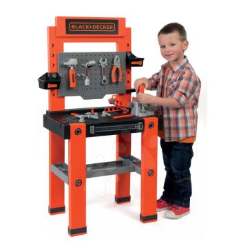 Smoby szerelőműhely gyerekeknek Black+Decker 360700 narancssárga kép