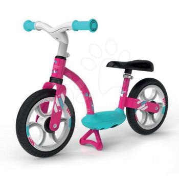 Smoby tanulóbicikli Balance Bike Comfort Pink fémszerkezettel és magasságilag állítható üléssel 770123 kép