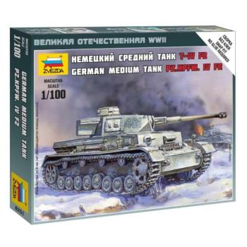 Snap Kit tank 6251 - Panzer IV Ausf.H (1:100) kép