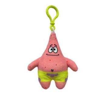 Spongyabob plüss táskaklipp 13cm-es, Patrick kép