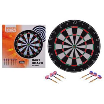 Sports Active darttábla, 45x2 cm, 6 dartnyíllal, dobozban kép