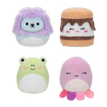 SQUISHMALLOWS Micromallows 4Pack - Béka, Polip, Oroszlán, S'more kép