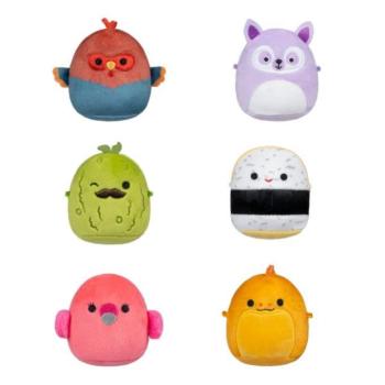 Squishmallows Micromallows 6 darabos csomag (Charles, Onel, Mo, Cookie, Reed, Layla) kép