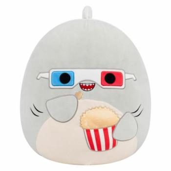 Squishmallows Szürke cápa popcornnal Gordon, 35 cm kép