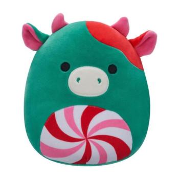Squishmallows Tehén nyalókás pocakkal Ruben, 20 cm kép