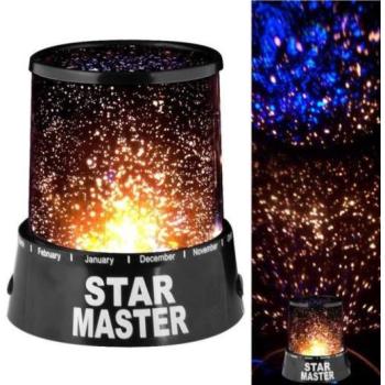 STAR MASTER - csillagfény LED lámpa, éjszakai fény, csillagfény projektor (BBV) kép