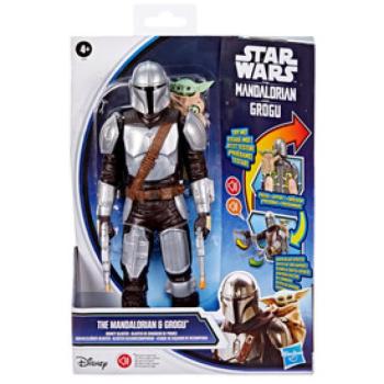 Star Wars Mandalóri És Grogu Figura kép