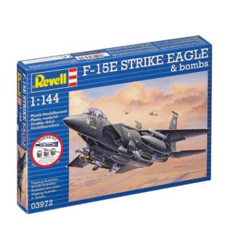 Starter Kit repülőgép 73972 - F-15E Strike Eagle & bombák (1:144) kép