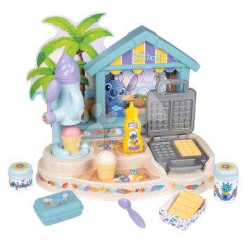 Strand bár fagylalttal Stitch Beach Bar Smoby goffrisütővel gofrikkal 12 kiegészítővel kép