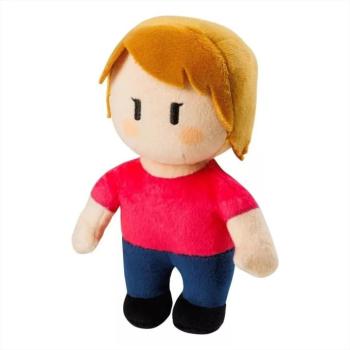 Stumble Guys plüss 16,5 cm-es - piros pólós lány kép