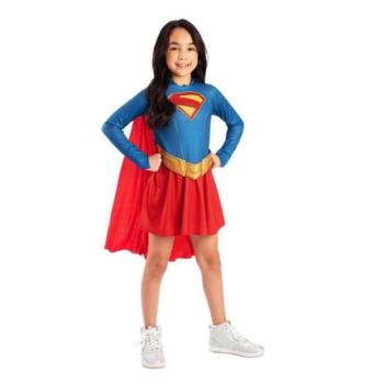 SUPERGIRL gyerek jelmez méret (110-116cm)klasszikus kép