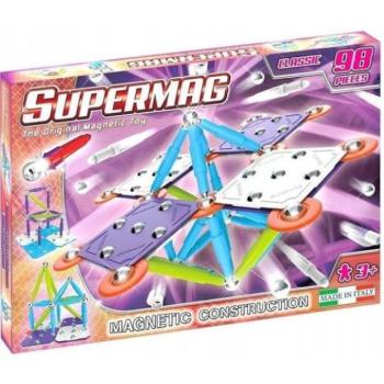 SUPERMAG mágneses építőkészlet Classic trendy 98db kép