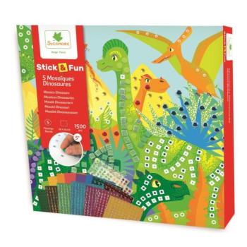 Sycomore Stick & Fun - mozaik - dinoszauruszok világa kép