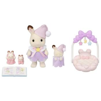 Sylvanian Families Csokoládé nyuszik alvó testvérek kép