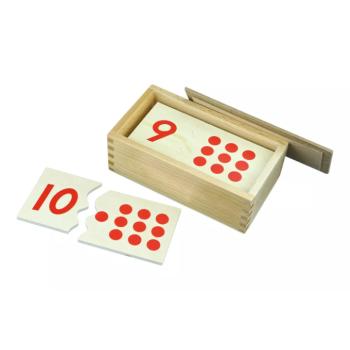 Számok és pöttyök - puzzle kép