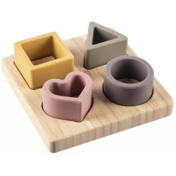 Szilikon bambusz puzzle, Többszínű kép