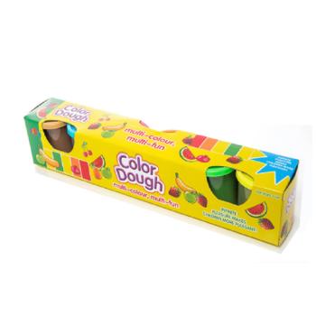 Színes gyurma szett 6 darabos color dough készlet dobozban gyerekeknek (BBMJ) (FX) kép
