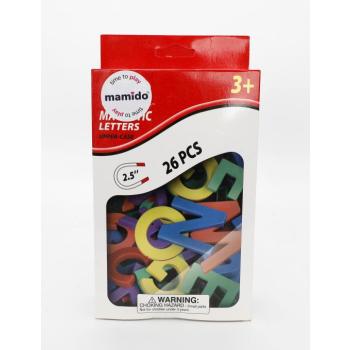 Színes mágneses ábécé - 26 betű, 6,35 cm méret MT1525 kép