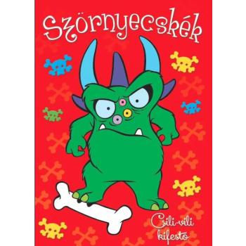 Szörnyecskék – Csili-vili kifestő kép
