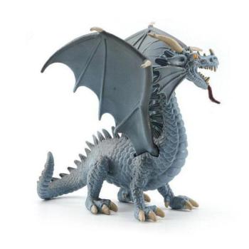 Szürke sárkány figura 15,5 cm kép