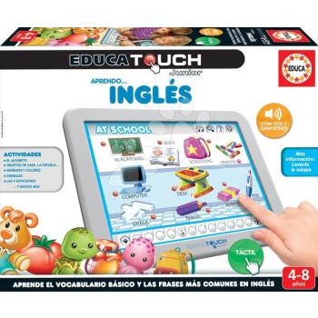 Táblagép elektronikus Junior English Educa Angol szavakkal ismerkedem spanyolul 4 évtől kép