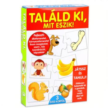 Találd ki, mit eszik! Oktató játék gyerekeknek (BBJ) kép