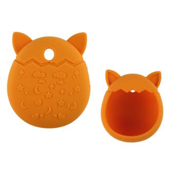 Tamagotchi narancssárga szilikon tok kép