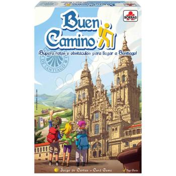 Társasjáték Buen Camino Card Game Educa 96 játékkártya 8 éves kortól - spanyol, francia, angol és portugál nyelven kép
