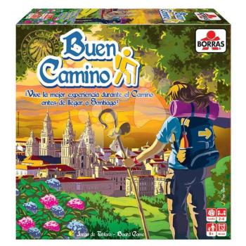 Társasjáték Buen Camino Card Game Extended Educa 126 játékkártya 8 éves kortól - spanyol, francia, angol és portugál nyelven kép