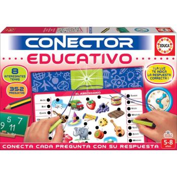 Társasjáték Conector Oktatás & Tanulás Educa spanyol nyelvű 352 kérdés 5-8 éves korosztálynak kép