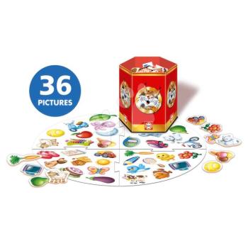 Társasjáték Gyors mint a hiúz My First Lynx Educa angol és francia 36 ábrával 24 hó-tól kép