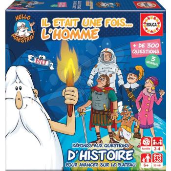 Társasjáték Hello Maestro L'Homme D'Histoire Educa francia 2-4 játékosnak 6 évtől kép