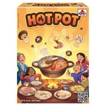 Társasjáték Hot Pot Party Educa 96 kártyalappal 2-6 játékosnak 8 évtől spanyol angol francia és portugál nyelven kép