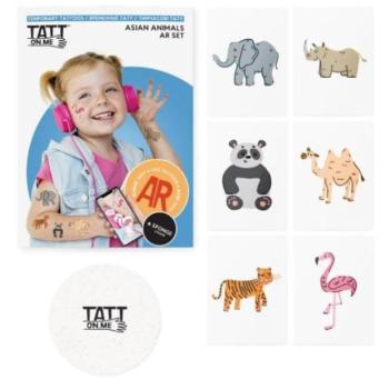 TATTonMe élő tetoválás gyerekeknek, ázsiai állatoknak kép