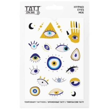 TATTonMe Vízálló ideiglenes tetoválások Hypno Eyes mix kép