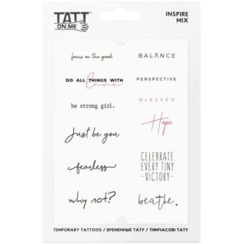 TATTonMe Vízálló ideiglenes tetoválások Inspirációs mix kép