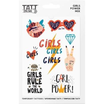 TATTonMe Vízálló ideiglenes tetoválások lányoknak Girls Power mix kép