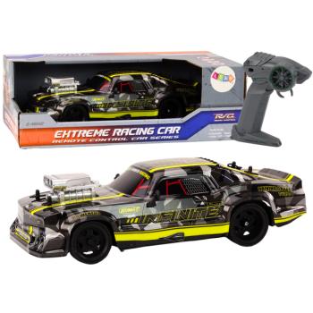 Távirányító RC Car 1:16 gumi kerekek drift fekete kép