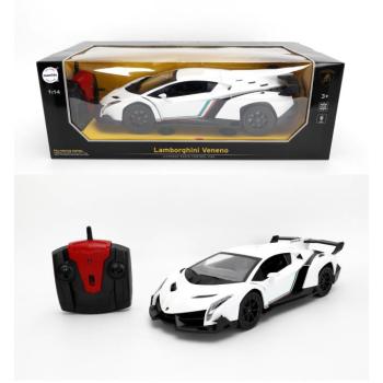 Távirányítós autó Lamborghini Poison 1:14 fénnyel, fehér kép