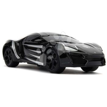 Távirányítós autó Marvel RC Black Panther Lykan 1:16 Jada fekete 29 cm hosszú 6 évtől kép