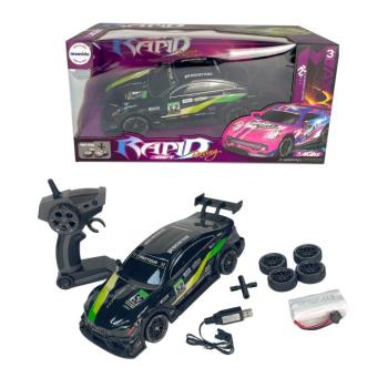 Távirányítós autó RC Drift autó 1:16 4WD 2.4GHz fekete kép